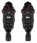 Zestaw 4w1 Rolki Wrotki Łyżwy dla dzieci Rozmiar 29-33 Różowy