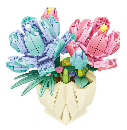 Zestaw Klocków Kwiaty 293el.