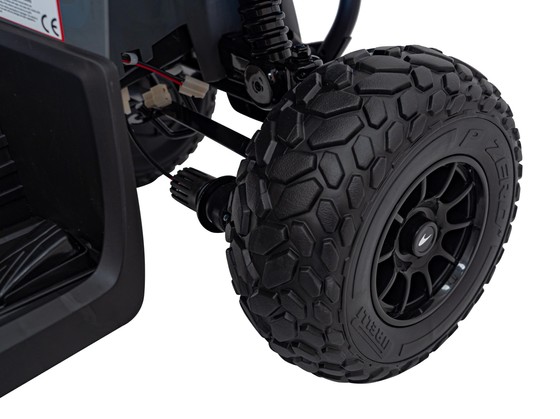 Quad McLaren Racing MCL 35 dla dzieci Szary + Pilot + Wolny Start + EVA + Audio LED