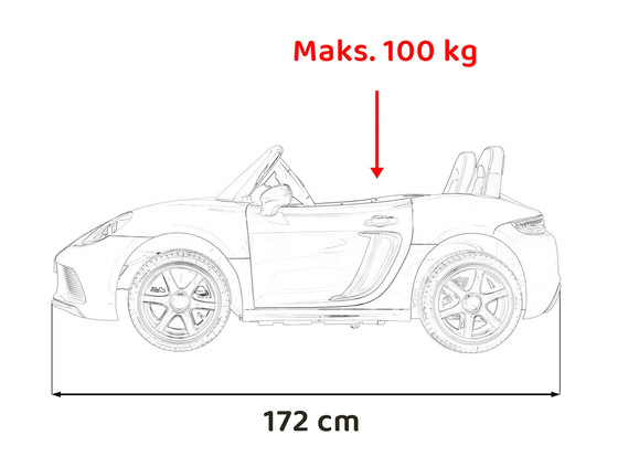 Pojazd Perfecta Lakierowany Niebieski