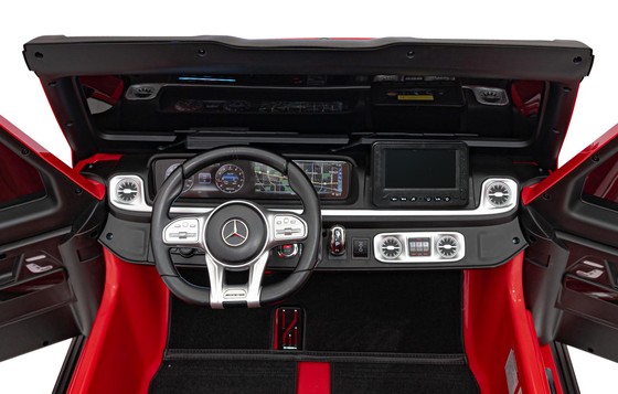 Pojazd Mercedes Benz G63 AMG XXL MP4 Czerwony