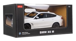 BMW X6 M biały RASTAR model 1:14 Zdalnie sterowane auto + Pilot 2,4 GHz