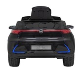 Mercedes Benz AMG EQA dla dzieci Czarny + Pilot + 5-punktowe pasy + EVA + Wyświetlacz MP3 + LED