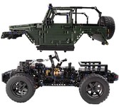 Zestaw Klocków Auto Terenowe, off-road 2078el. Zielone