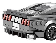 Zestaw Klocków Auto Sportowe Szare 476el.