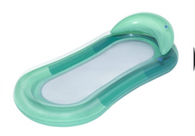 Dmuchany Materac do pływania Niebieski BESTWAY 160x84cm + Siateczkowe Dno