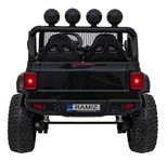 Auto terenowe OFF-ROAD 3.0 dla dzieci Czarny + Pilot + Wolny Start + Pasy + Audio LED