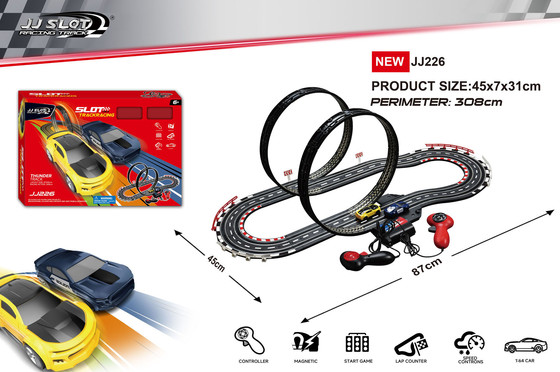 Tor Samochodowy Wyścigowy TRACK SPORT Długość Trasy 308cm