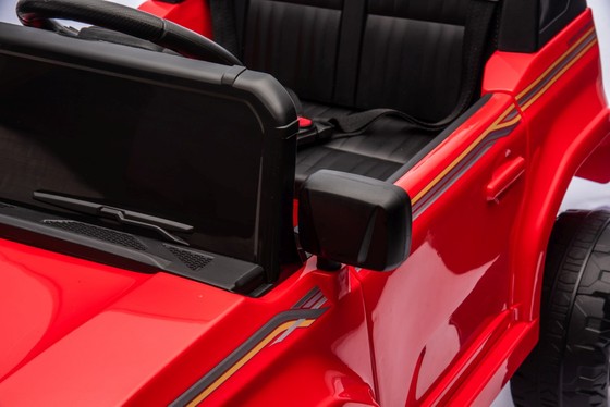 Pojazd Toyota PRADO Czerwony