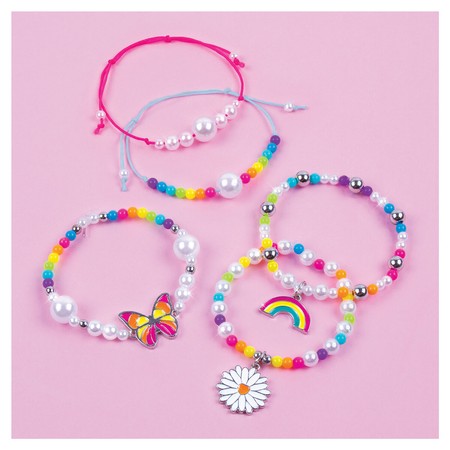 MAKE IT REAL Bransoletki Rainbow Treasur, zestaw kreatywny