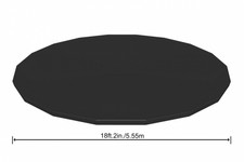 Pokrywa 555cm na Basen stelażowy 549cm/18FT BESTWAY