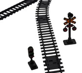 MEGA Kolejka Retro + Akcesoria