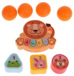 Multifunkcyjny Jeździk Pchaczyk + Akcesoria Niebieski