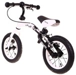 Rowerek biegowy dla dzieci Boomerang SporTrike Biały Nauki jazdy + Zmienny układ ramy