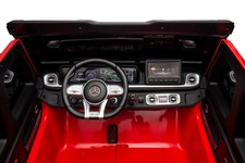 Pojazd Mercedes Benz G63 AMG XXL STRONG Czerwony