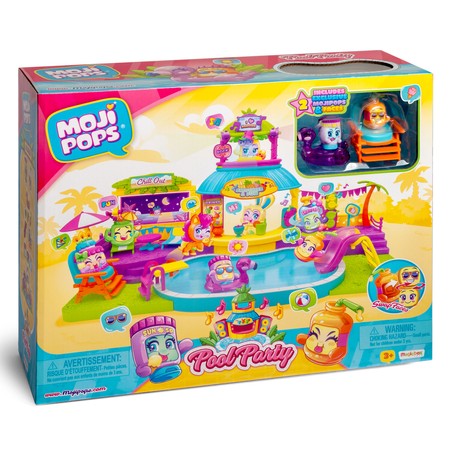MOJIPOPS Pool Party Playset, figurki