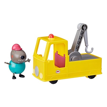 ŚWINKA PEPPA Holownik Dziadka Psa, pojazd z figurką
