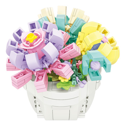 Zestaw Klocków Kwiaty 253el.