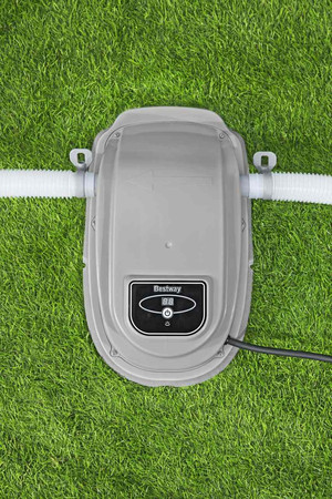 Podgrzewacz wody do basenów ogrodowych BESTWAY + Złączki + Wąż