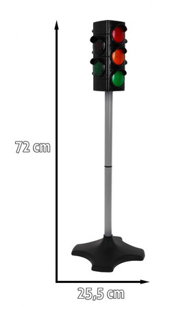 Interaktywny Sygnalizator świetlny dla małych Kierowców 3+ Efekty dźwiękowe świetlne + 2 Tryby