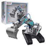 Koparka Hydrauliczna do Składania dla dzieci 8+ Ruchome elementy + Części konstrukcyjne 130 el.