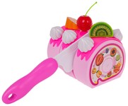 Zestaw Urodzinowy Przyjęcie Tort Różowy