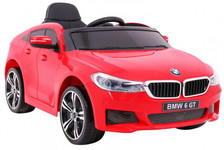 BMW 6 GT Autko na akumulator Czerwony + Pilot + Wolny Start + EVA + Pasy + LED MP3