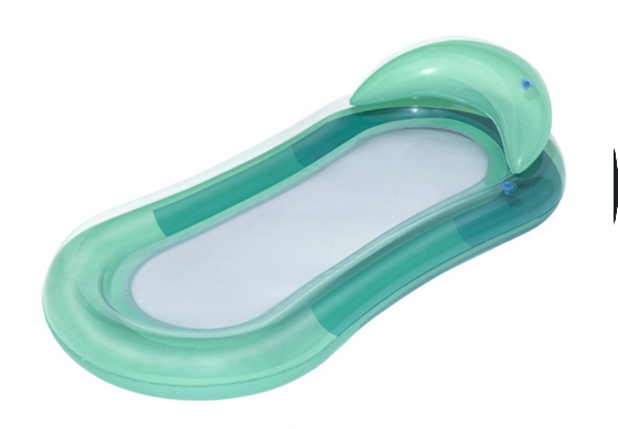 Dmuchany Materac do pływania Niebieski BESTWAY 160x84cm + Siateczkowe Dno