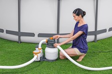 Piaskowa Pompa Filtrująca do basenów BESTWAY 5678 l/h + Złączki + Węże