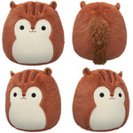 SQUISHMALLOWS Fuzzamallows Wersja B, pluszak, 30 cm KORNIK