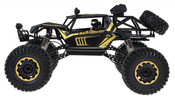 Metalowy crawler Rock dla dzieci 3+ Zdalnie sterowany model 1:8 Napęd 4x4