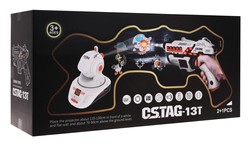 Zestaw Pistoletów Laserowych + Projektor