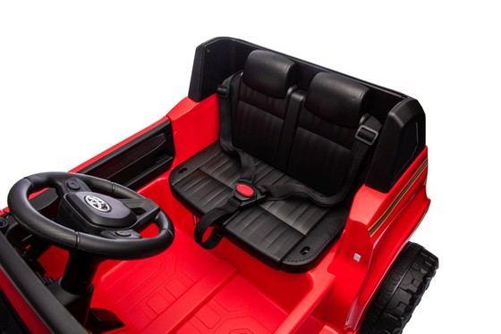 Pojazd Toyota PRADO Czerwony