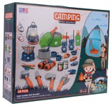 MEGA Zestaw Kempingowy z Namiotem + Akcesoria