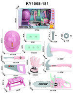 Zestaw Narzędzi Różowy