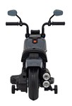 Motorek Chopper FASTER na akumulator dla dzieci Szary + Radio FM + Panel audio + LED