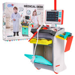 Wózek lekarski dla dzieci 3+ Interaktywne funkcje RTG EKG akcesoria 20+ el.