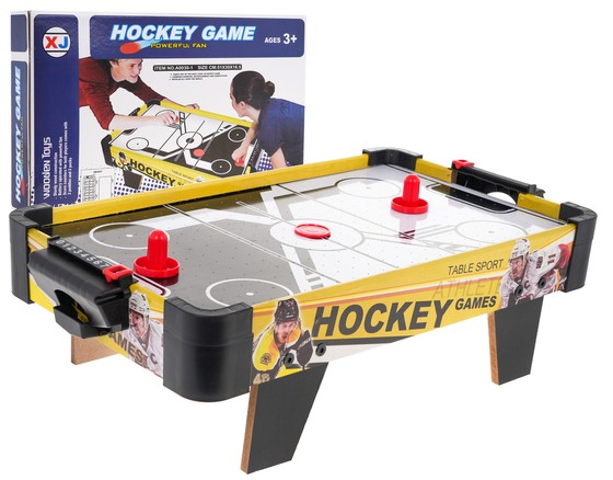 Pzrenośny Stół do gry w Cymbergaja dla dzieci 3+ i dorosłych + Dmuchawa + 2 Grzybki + 2 Krążki