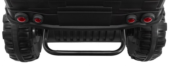 Quad XL ATV 2,4GHz na akumulator dla dzieci Czarno-Zielony + Pilot + Napęd 4x4 + Bagażnik + Wolny Start + EVA + Audio LED