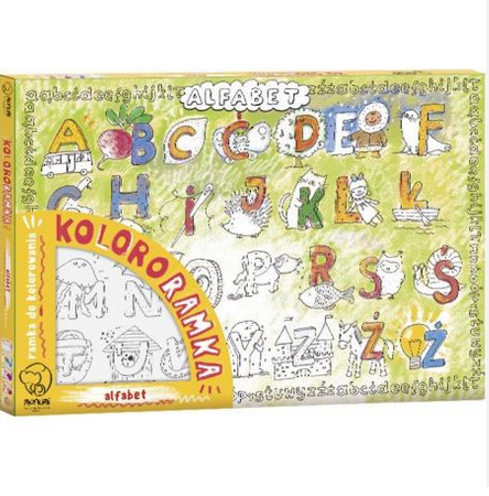 KOLORORAMKA L - ALFABET