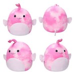 SQUISHMALLOWS, pluszak, 19 cm (Sy - Pink Tie Dye Angler Fish w/Heart)