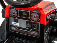 Traktor Spychacz G320 dla najmłodszych dzieci Czerwony + Ruchoma łyżka + Melodie + Klakson + Światła LED