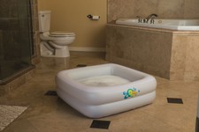 Dmuchany Brodzik 3w1 dla dzieci 0+ Wanienka Basenik BESTWAY + Dmuchane dno