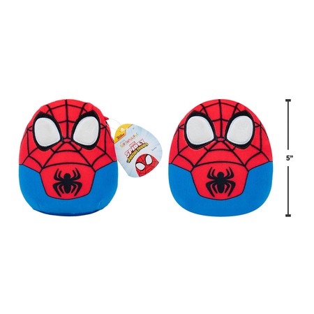 SQUISHMALLOWS Spidey & His Amazing Friends, pluszak SPIDEY, 12 cm