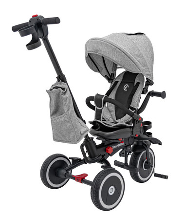 Rowerek Trzykołowy RIDER Szary SPORTRIKE