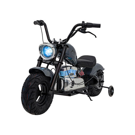 Pojazd Motorek Chopper Warrior Szary