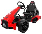 Gokart na akumulator Bolid XR-1 dla dzieci Czerwony + Regulowana kierownica + Profilowane siedzenie