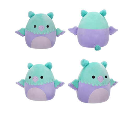 SQUISHMALLOWS Wersja B Seria 19, pluszak, 30 cm - Gryf Minerwa