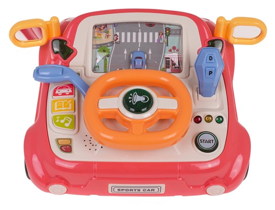 Interaktywny Zestaw Dla Małego Kierowcy Różowy