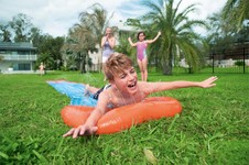 Ślizg wodny dla dzieci 3+ Pojedynczy tor 488cm BESTWAY + Łatka naprawcza